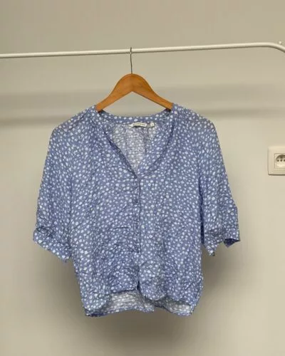 Tom Tailor blauw blouse · maat S