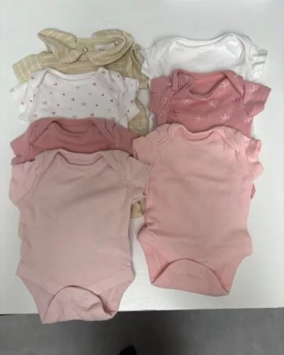 Roze pakket body · maat newborn