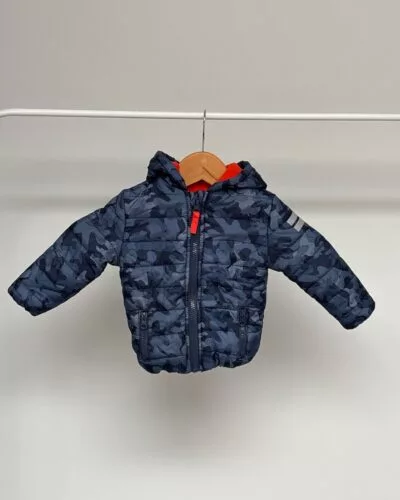 Zeeman blauw jas · maat 74 cm