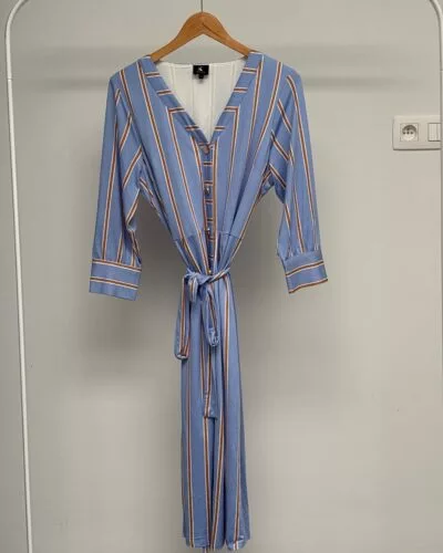 K DESIGN blauw jurk · maat L