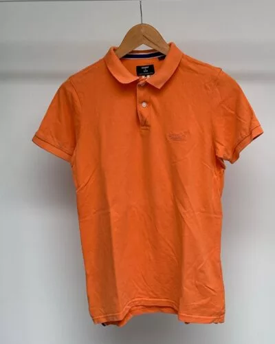 Superdry oranje hemd · maat S